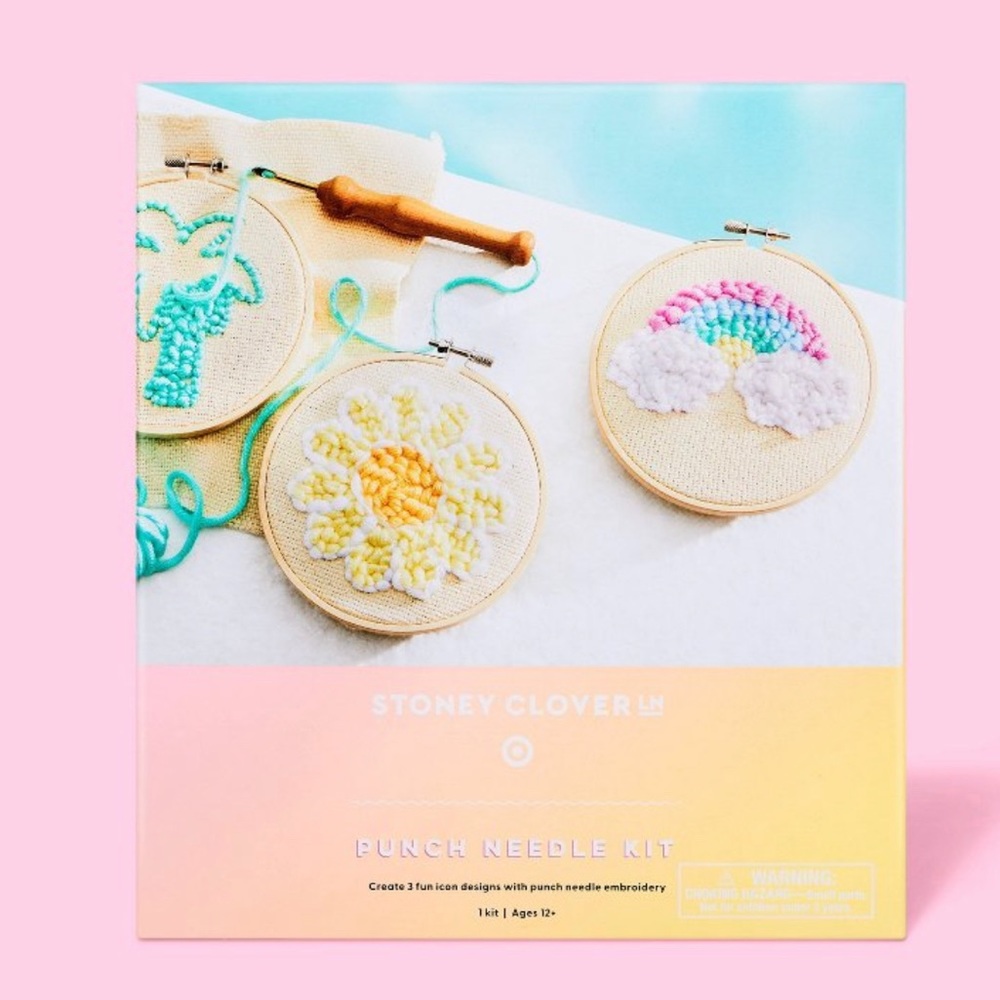 Punch Needle Embroidery Kit - Stoney Clover Lane x Target nwt
